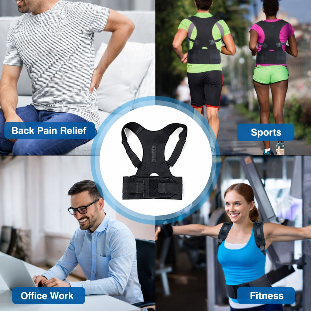 Back & Abdomen Support Pain Relief Belt