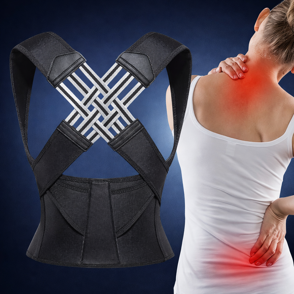 Adjustable Back Posture Corrector/ Slouching Relieve Pain Belt Women & Men