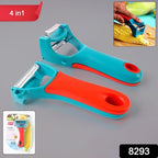 4-in-1 Multi-functional Vegetable  Fruit Peeler (1 Pc)
