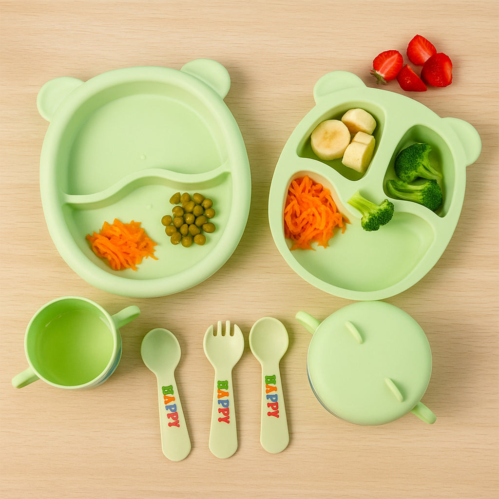 Kids Feeding Dinner (8 Pc Set)