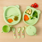 Kids Feeding Dinner (8 Pc Set)